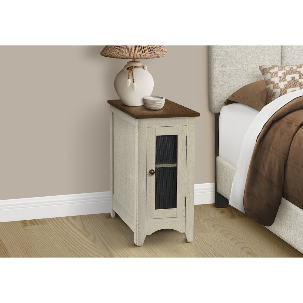 Grange - Accent Table End Side Table Narrow Nightstand Bedroom Lamp Storage