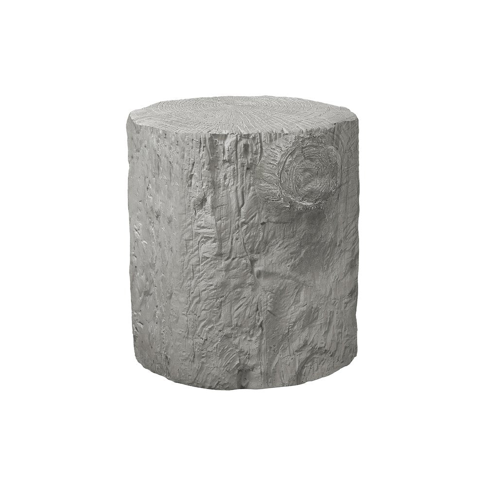 Sennet - Accent Table 25"H Indoor Or Outdoor Drum End Nightstand Round