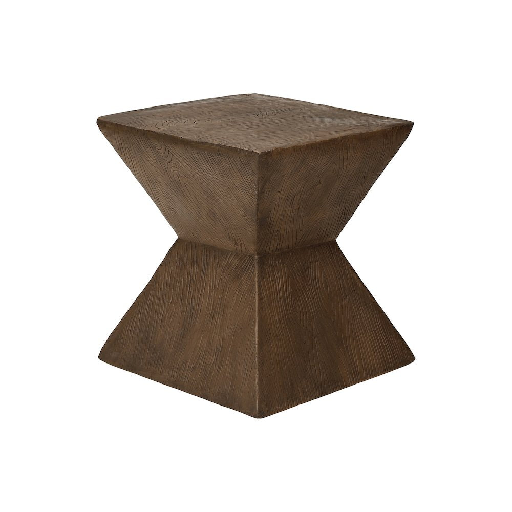 Lida - Accent Table 25"H Indoor Or Outdoor Side Table End Nightstand