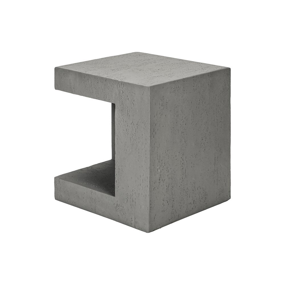 Dilan - Accent Table 25"H Indoor Or Outdoor Side Table Nightstand End