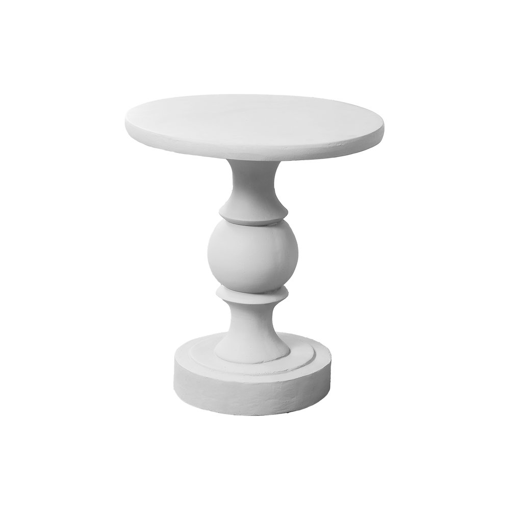 Eveline - Accent Table 25"H Indoor Or Outdoor Bedroom End Living Room