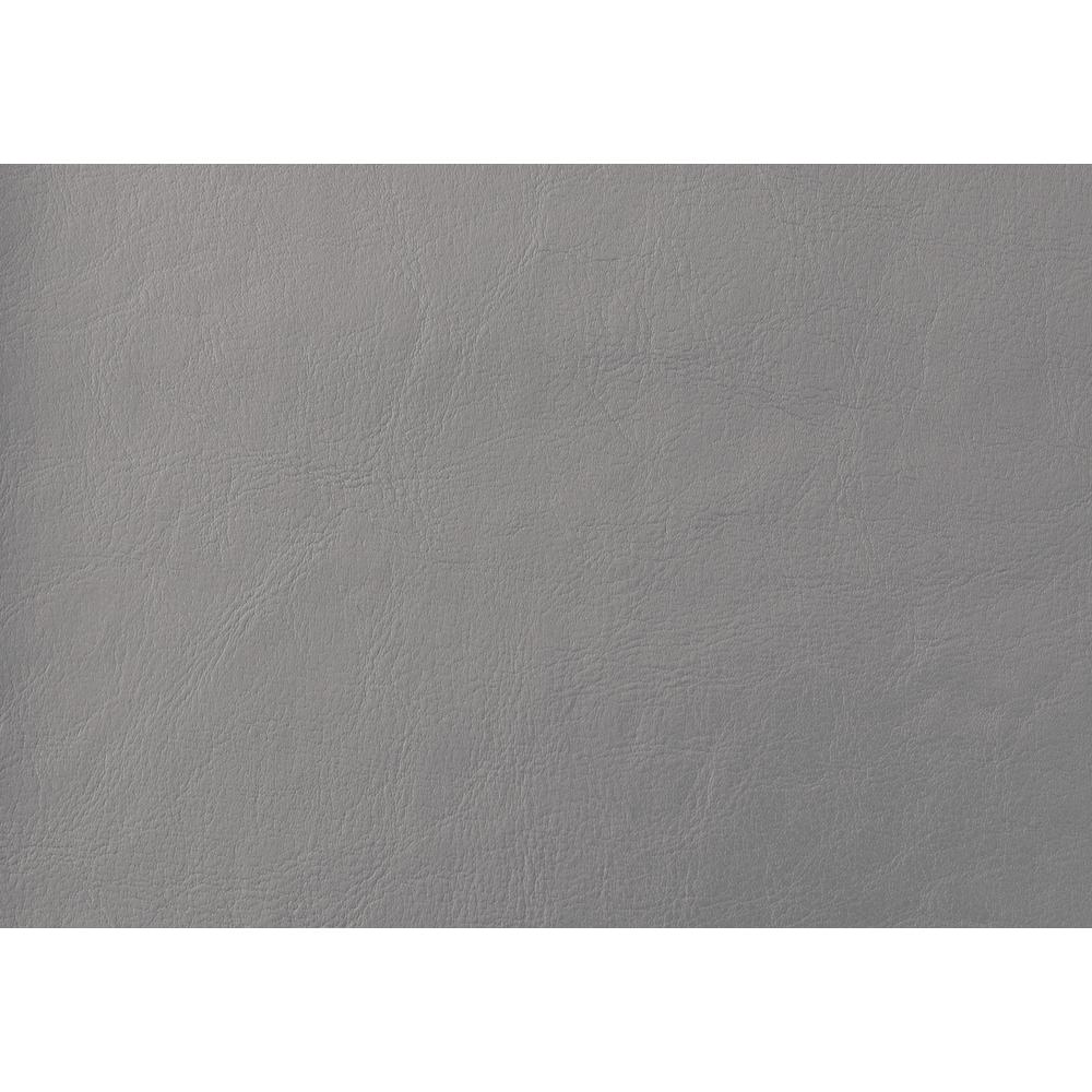 Parlin - Bed Headboard Only Queen Size Bedroom Upholstered Grey Leather Look