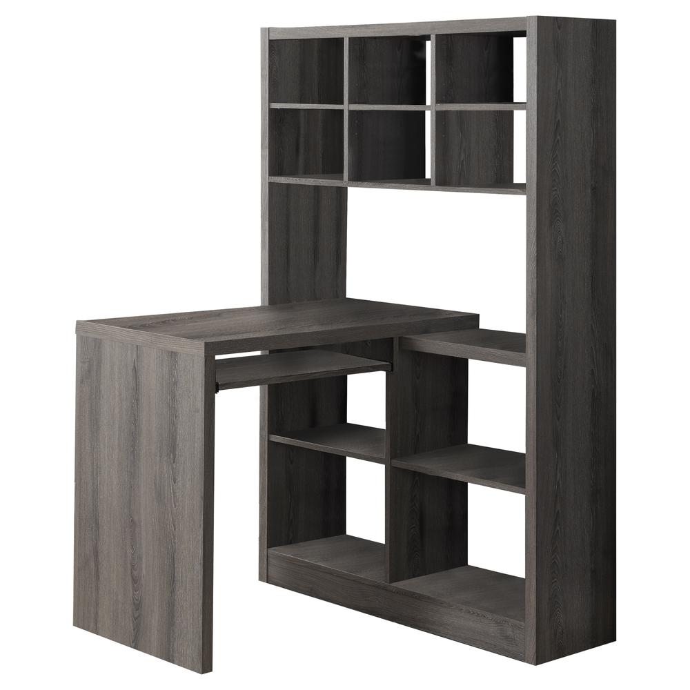 Alya - Computer Desk Home Office Bookcase Corner Storage Shelves Left Right