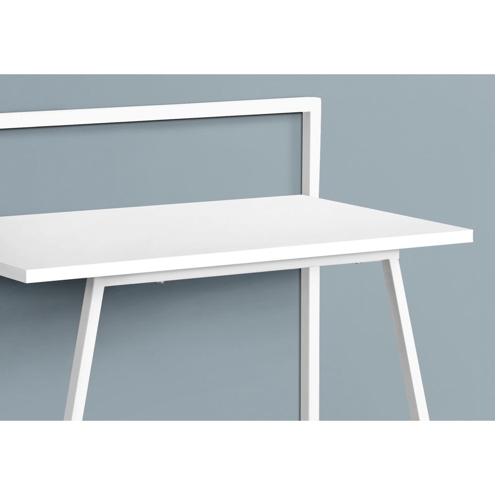 Elira - Computer Desk Home Office Laptop 30"L Work White Laminate White