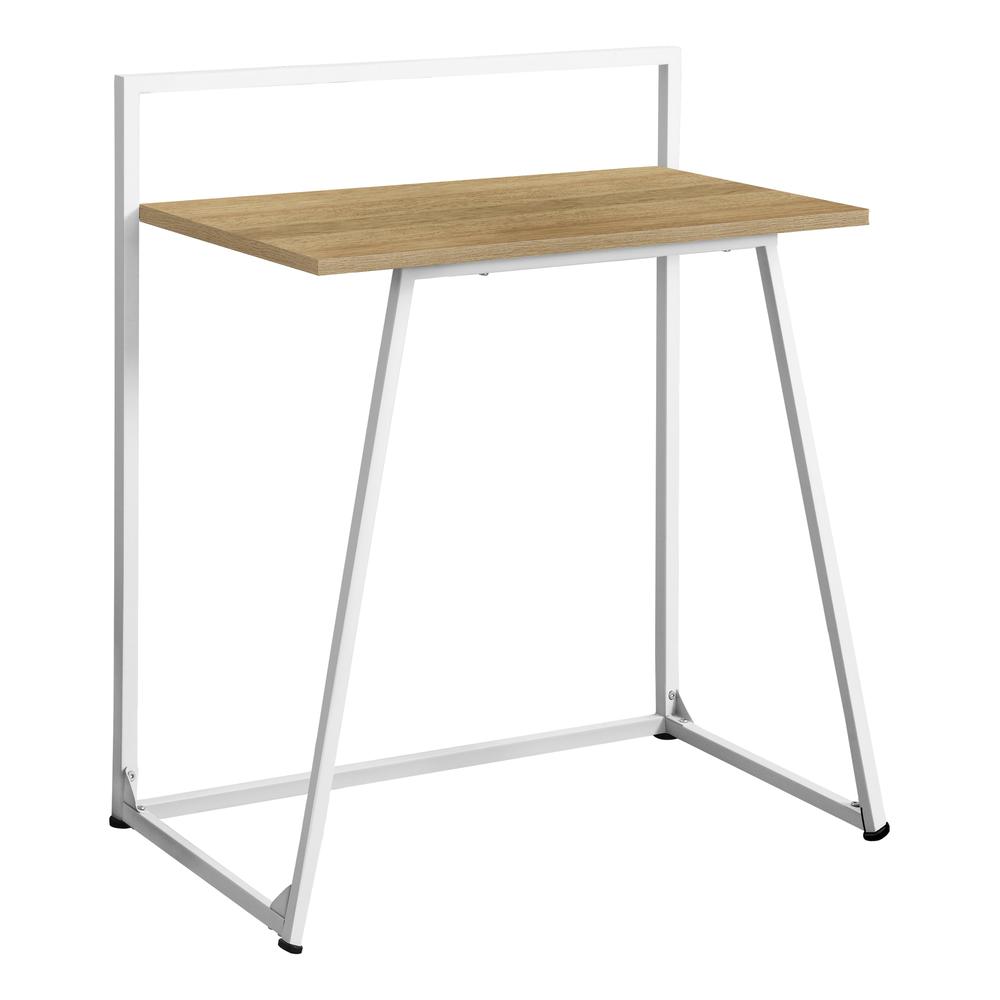 Sorley - Computer Desk Home Office Laptop 30"L Work Natural Laminate White