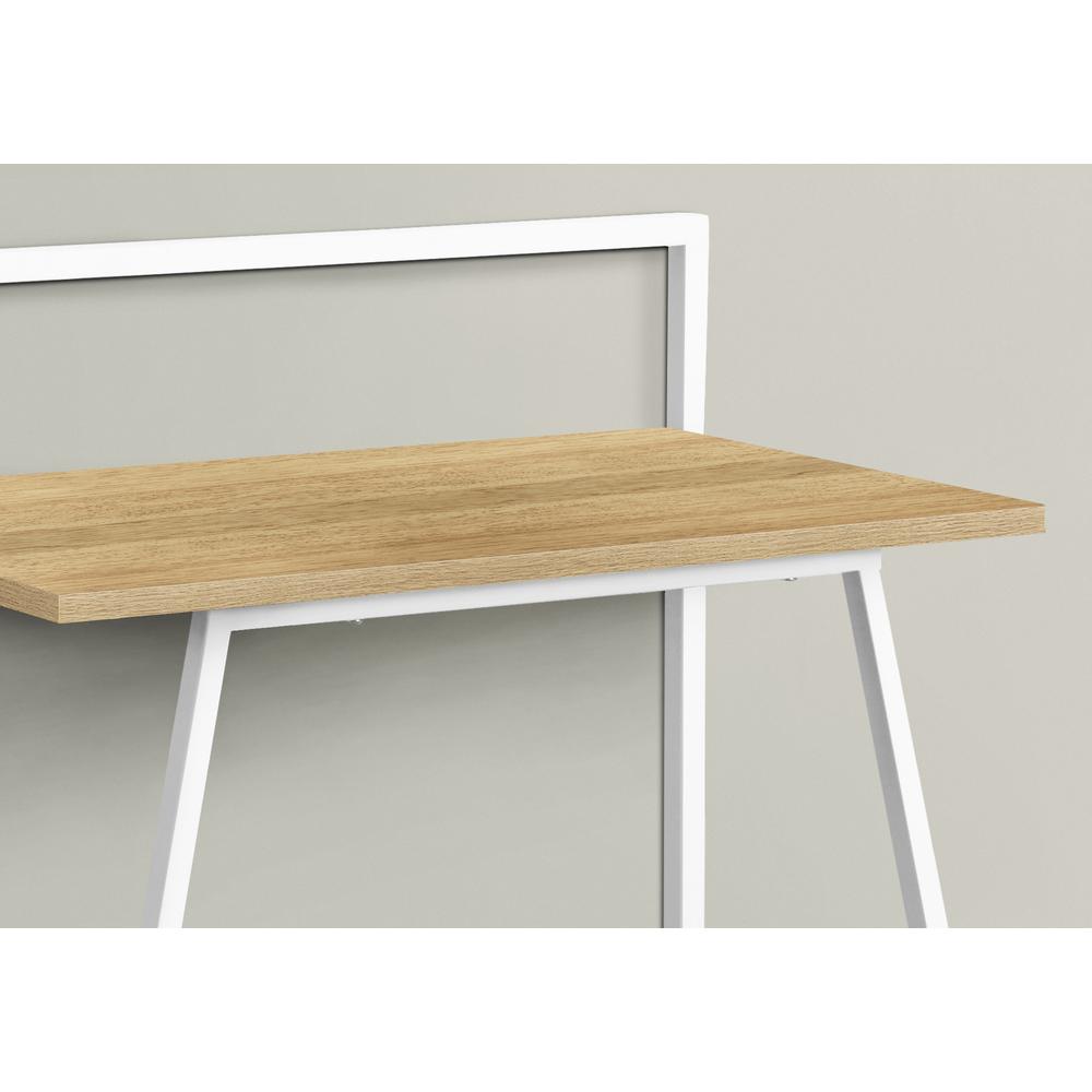 Sorley - Computer Desk Home Office Laptop 30"L Work Natural Laminate White