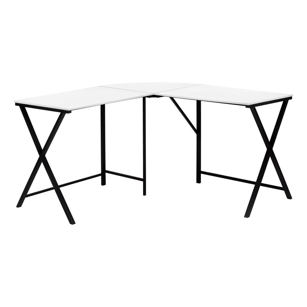 Janette - Computer Desk Home Office Corner 55"L L Shape Work Laptop
