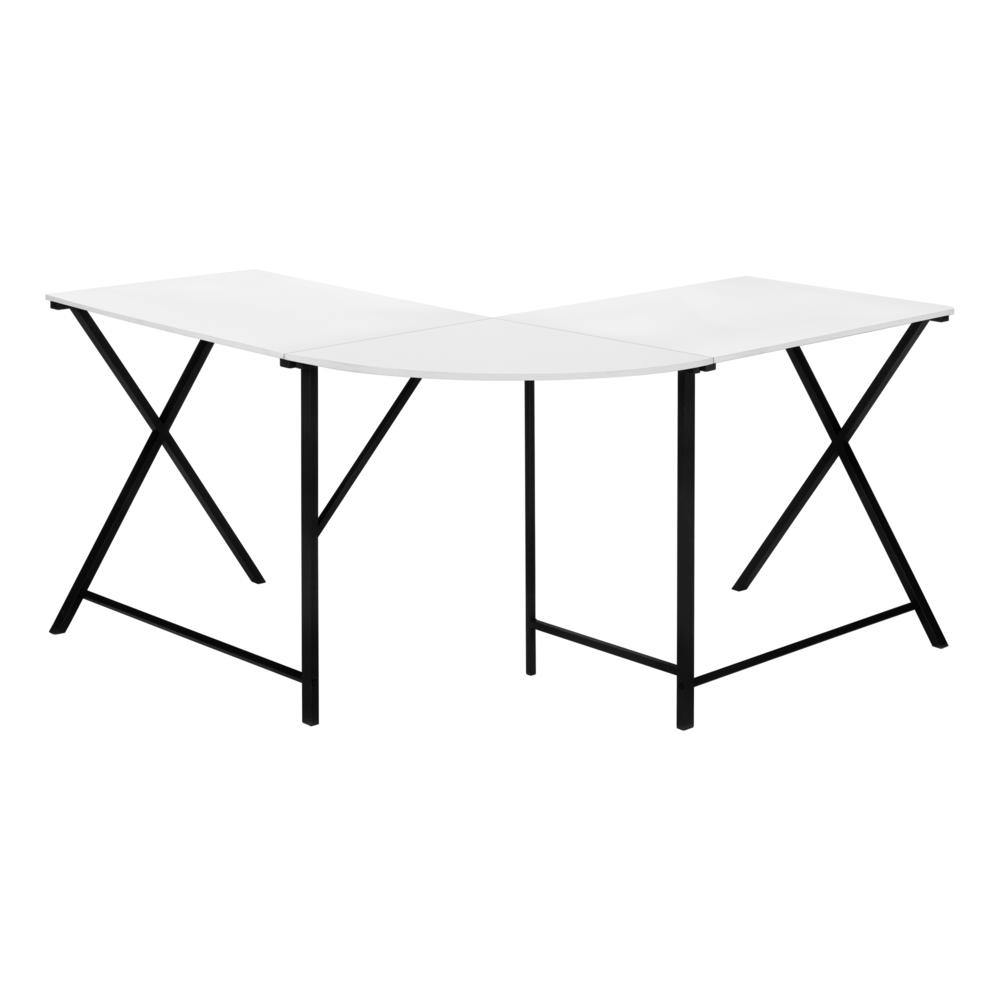 Janette - Computer Desk Home Office Corner 55"L L Shape Work Laptop