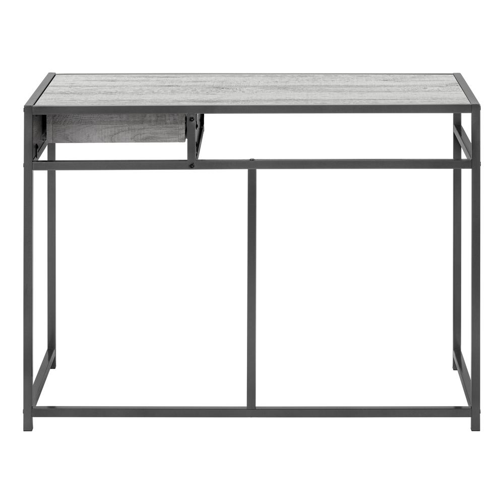 Kasia - Computer Desk Home Office Laptop Storage Drawer 42"L Work Grey