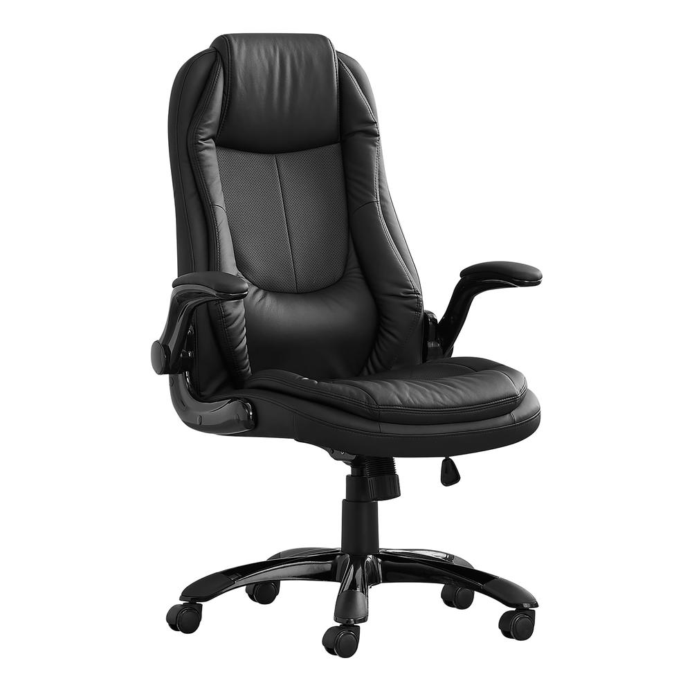 Baptiste - Office Chair Adjustable Height Swivel Ergonomic Armrests Computer Desk Work
