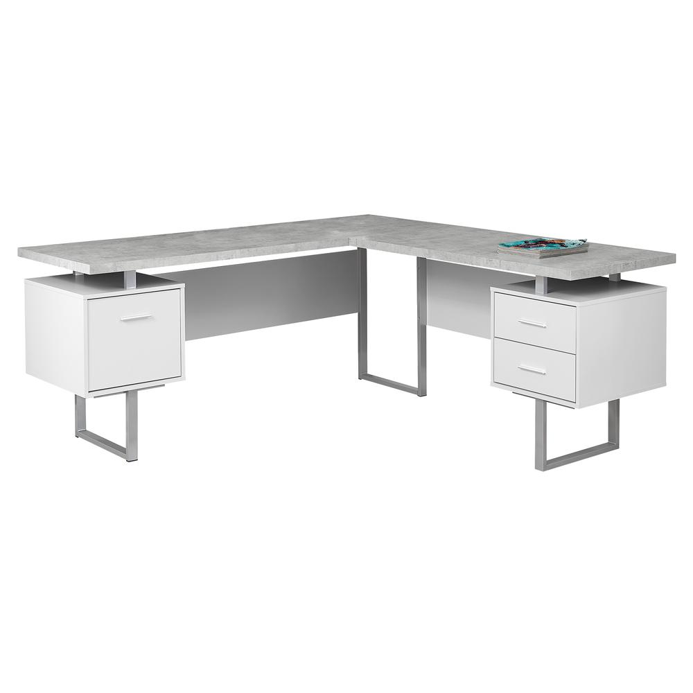 Piera - Computer Desk Home Office Corner Left Right Set-up Storage Drawers