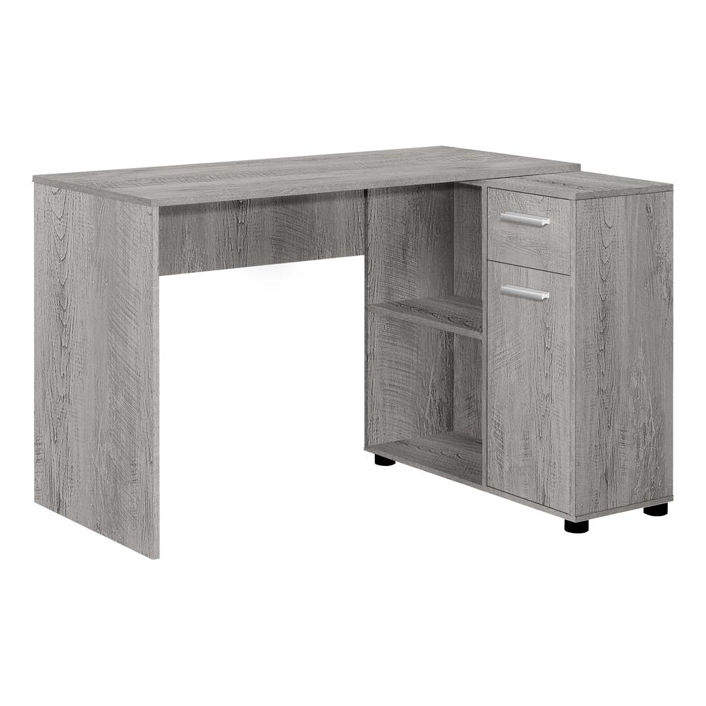 Karla - Computer Desk Home Office Corner Storage Drawers 46"L L Shape