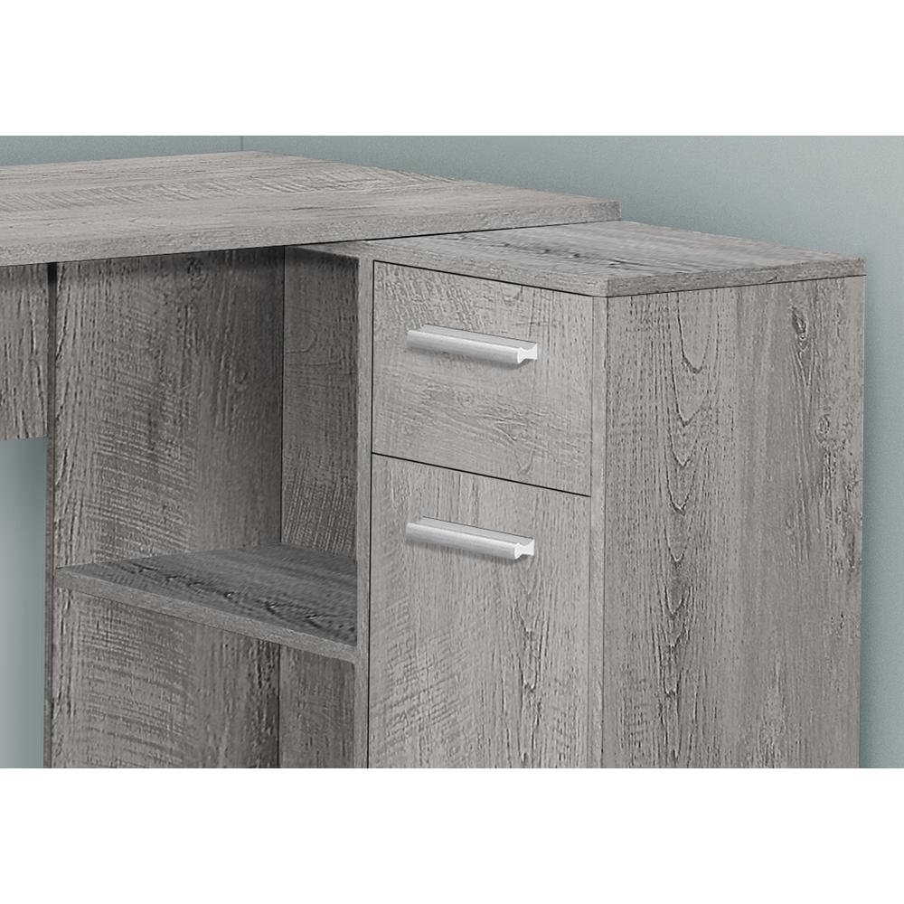 Karla - Computer Desk Home Office Corner Storage Drawers 46"L L Shape