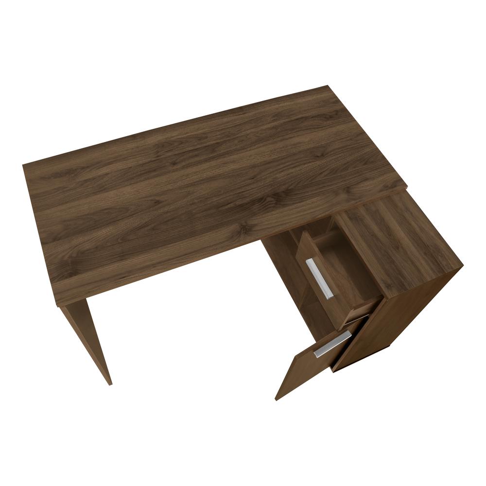 Luisa - Computer Desk Home Office Corner Storage Drawers 46"L L Shape