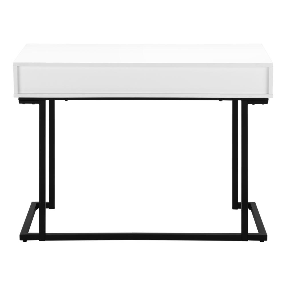 Nicola - Computer Desk Home Office Laptop Storage Drawers 42"L Work Glossy