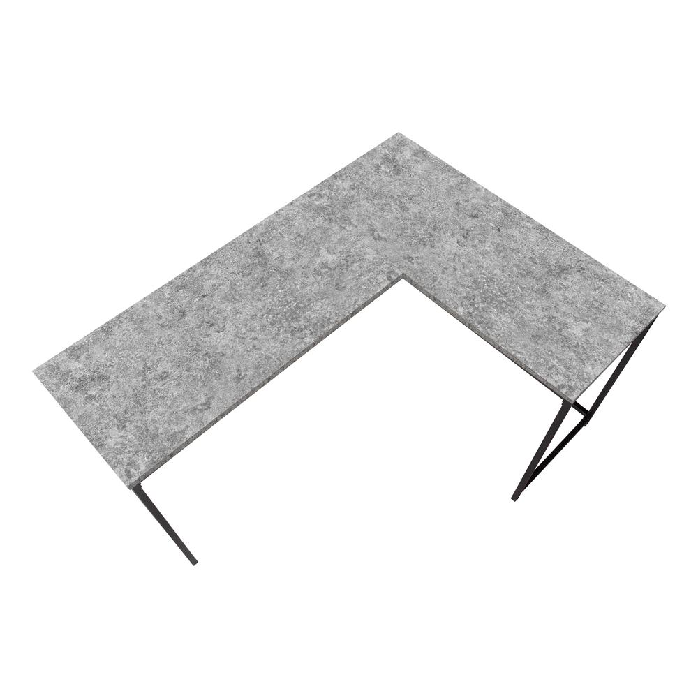 Reba - Computer Desk Home Office Corner 58"L L Shape Work Laptop
