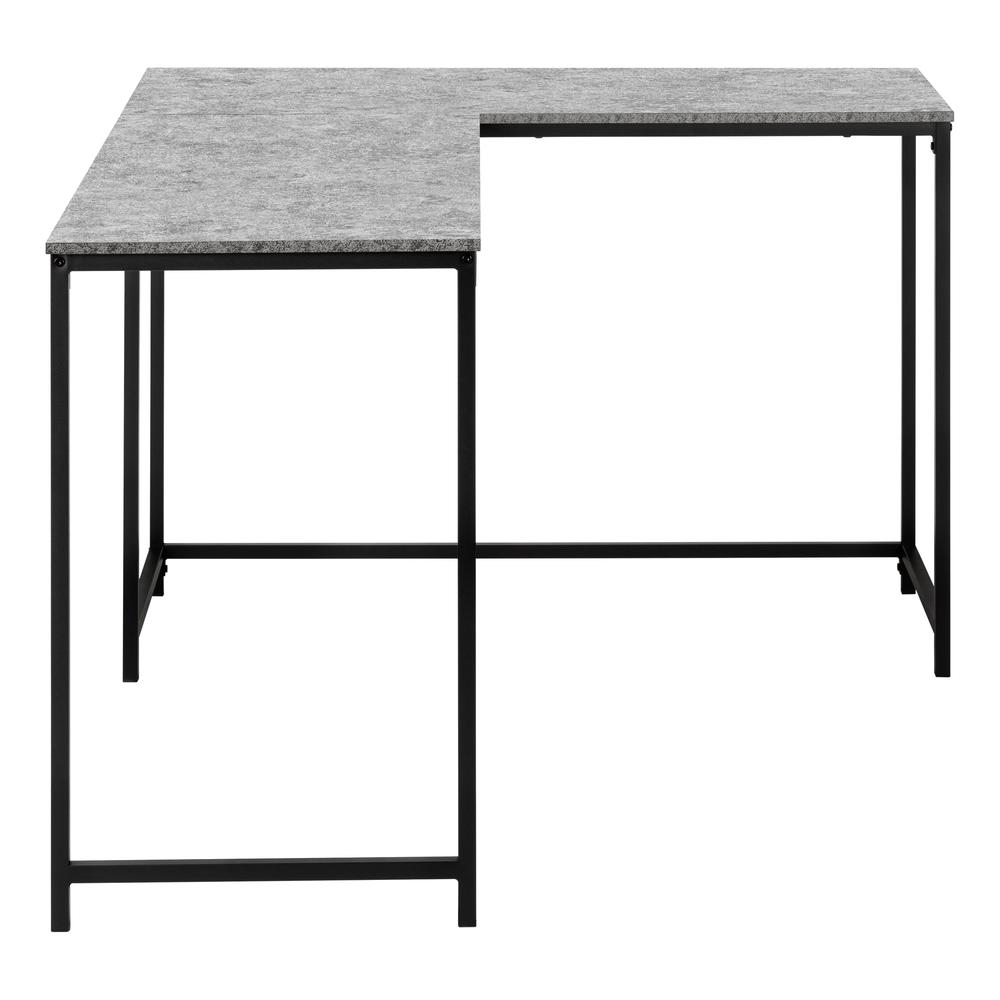 Reba - Computer Desk Home Office Corner 58"L L Shape Work Laptop