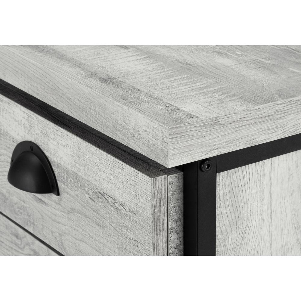 Jiro - Computer Desk Home Office Laptop Storage Drawers 55"L Work Grey