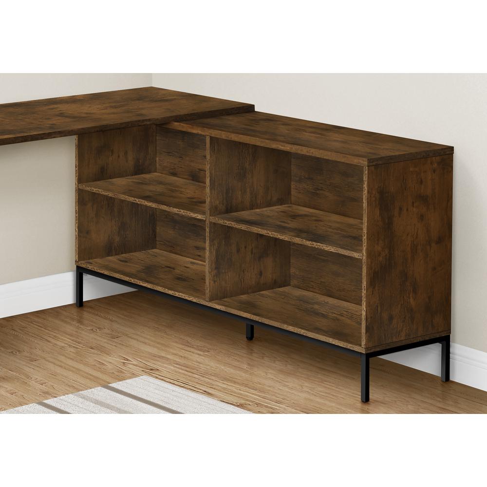 Raphael - Computer Desk Home Office Corner Storage Drawers 60"L L Shape