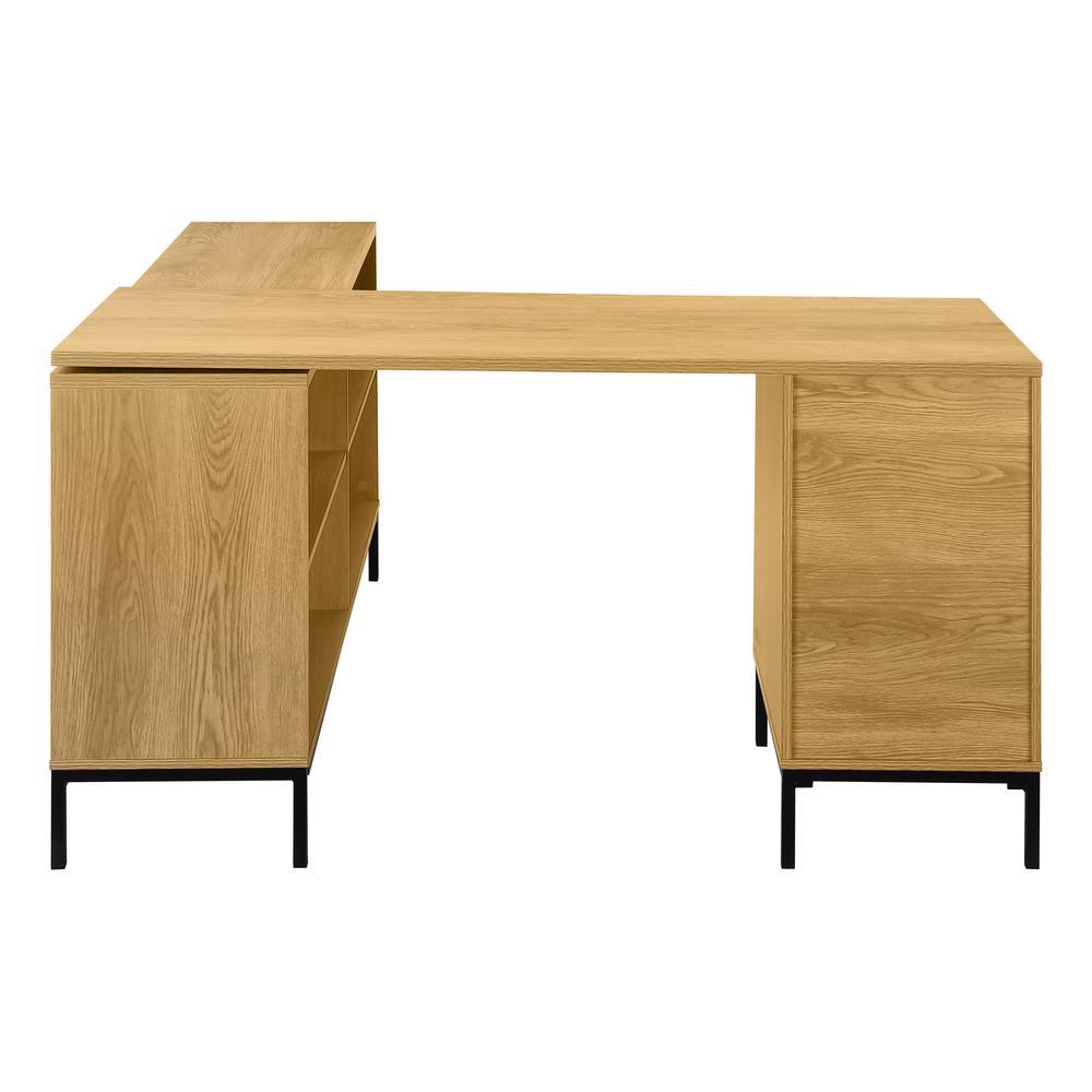 Finsbury - Computer Desk Home Office Corner Storage Drawers 60"L L Shape