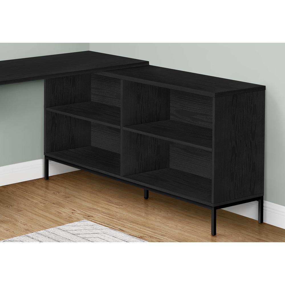 Dalston - Computer Desk Home Office Corner Storage Drawers 60"L L Shape