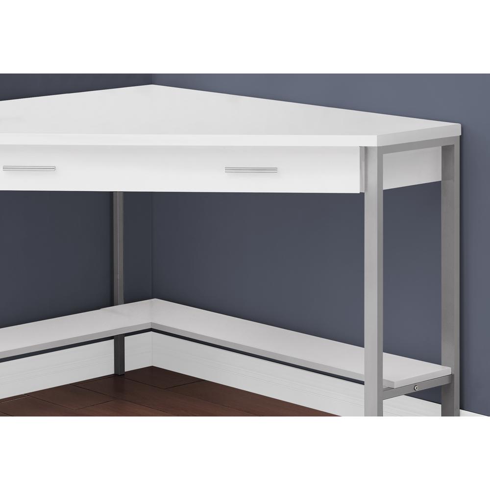 Chiyo - Computer Desk Home Office Corner Storage Drawers 42"L Work Laptop