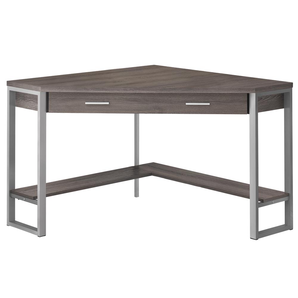 Gisa - Computer Desk Home Office Corner Storage Drawers 42"L Work Laptop