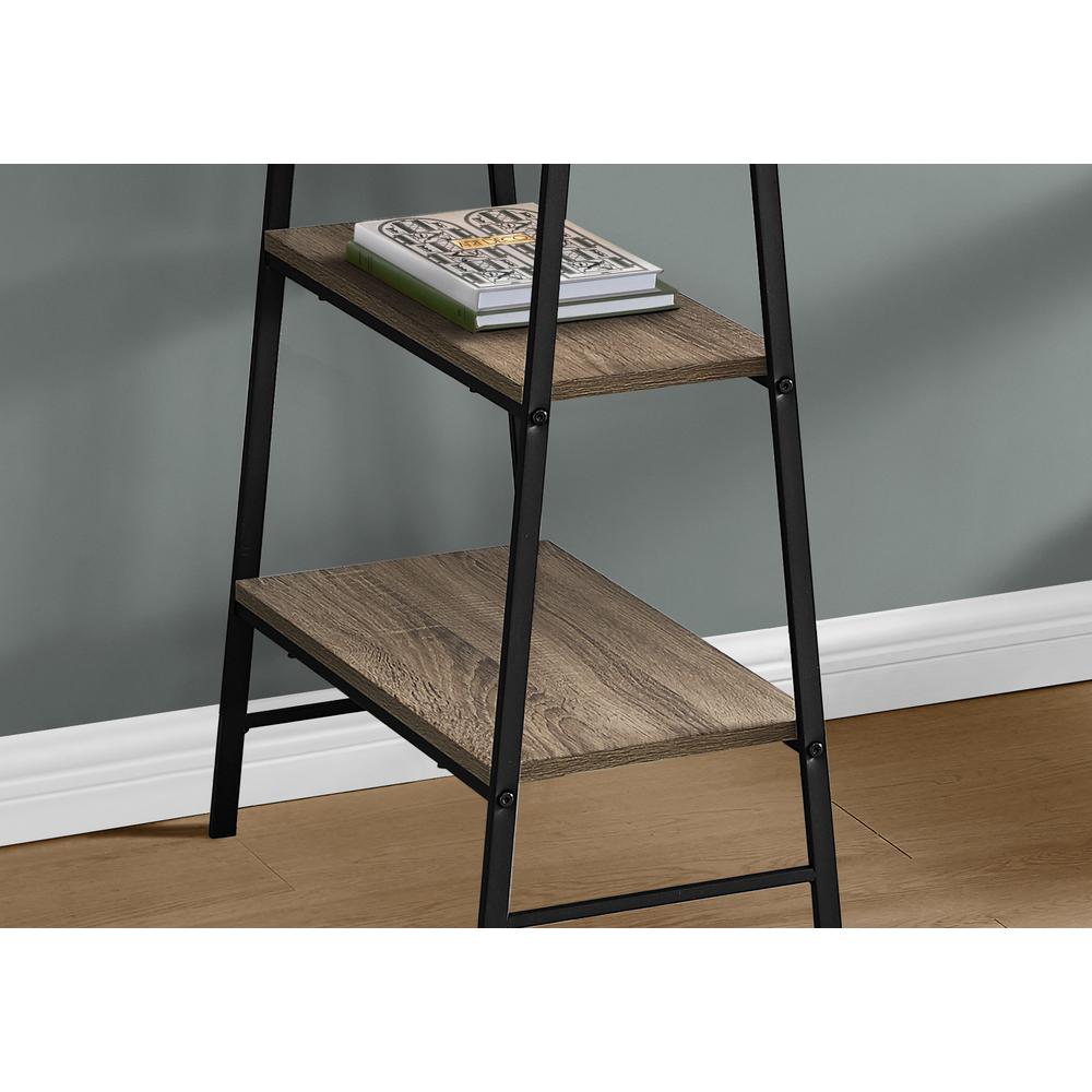 Michigan - Computer Desk Home Office Laptop Storage Shelves 48"L Work Brown