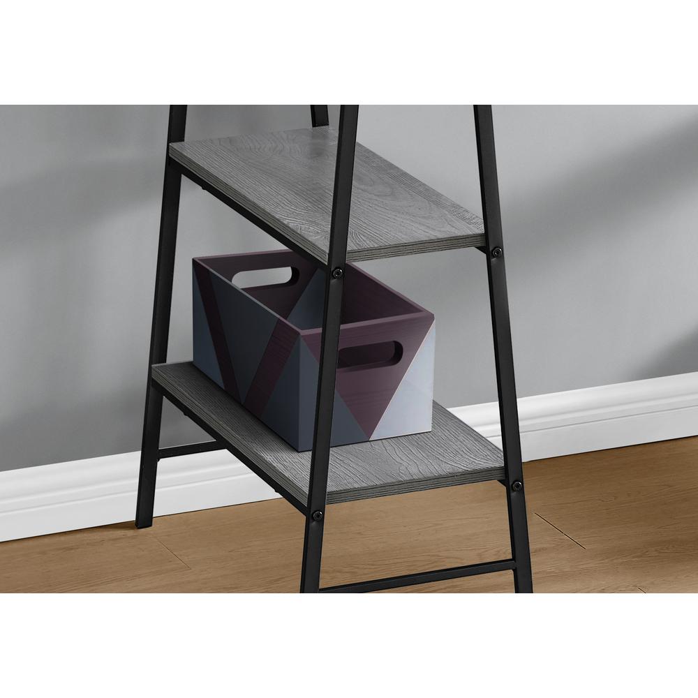 Zurich - Computer Desk Home Office Laptop Storage Shelves 48"L Work Grey