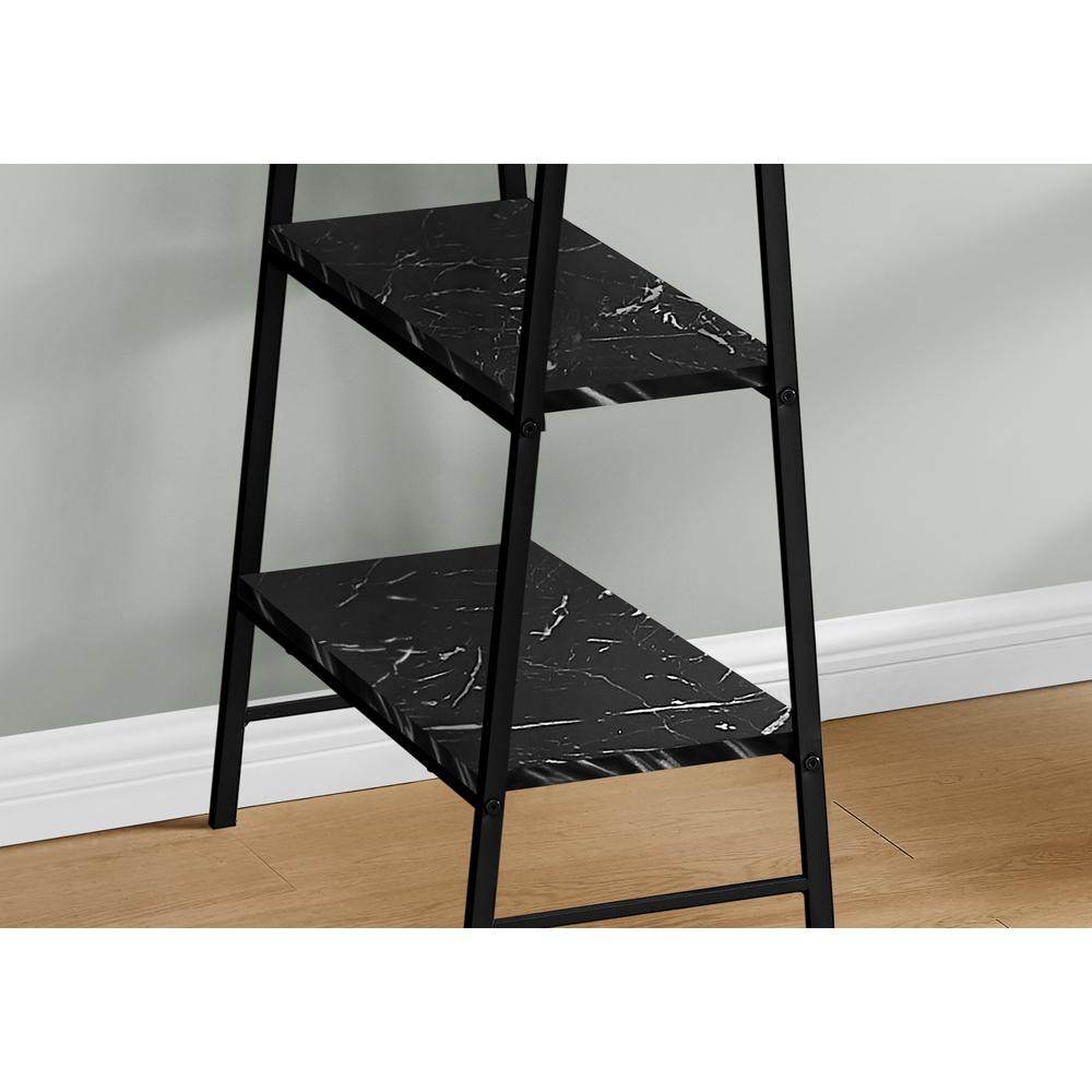 Barrington - Computer Desk Home Office Laptop Storage Shelves 48"L Work Black