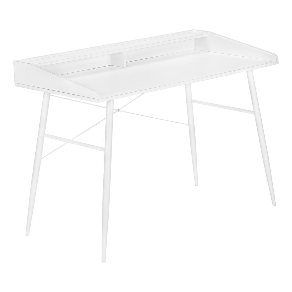 Colburn - Computer Desk Home Office Laptop Storage Shelves 48"L Work White