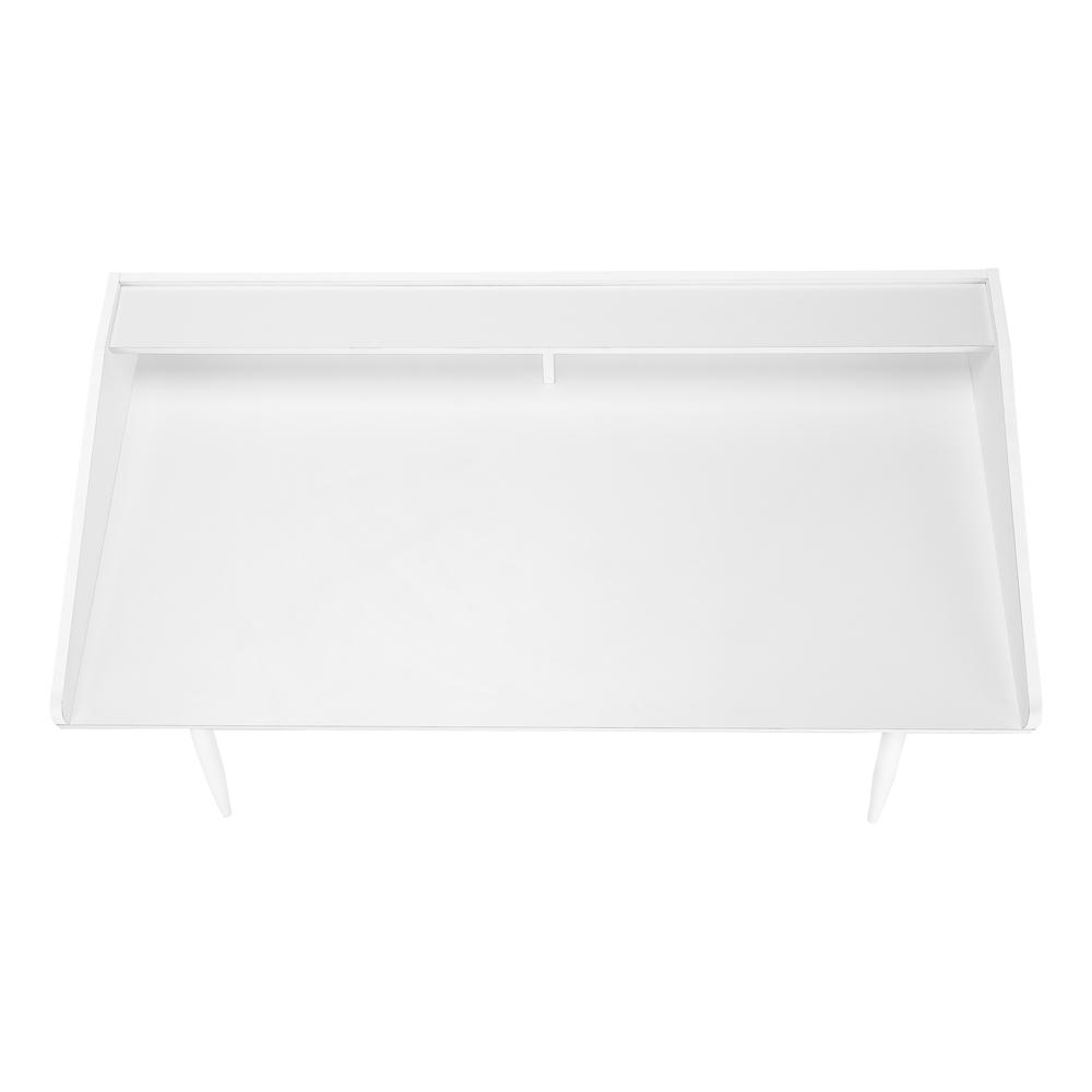 Colburn - Computer Desk Home Office Laptop Storage Shelves 48"L Work White