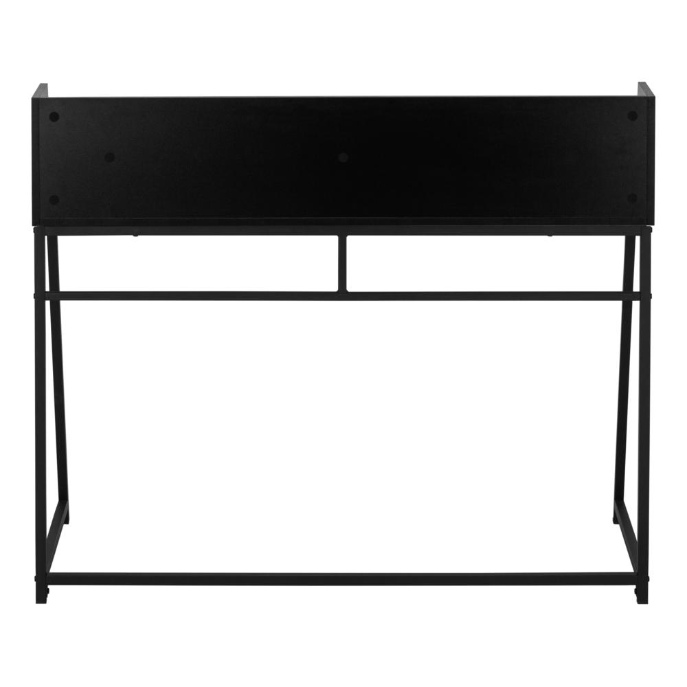 Dexter - Computer Desk Home Office Laptop Storage Shelves 48"L Work Black