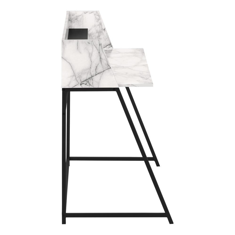 Priscilla - Computer Desk Home Office Laptop Storage Shelves 48"L Work White