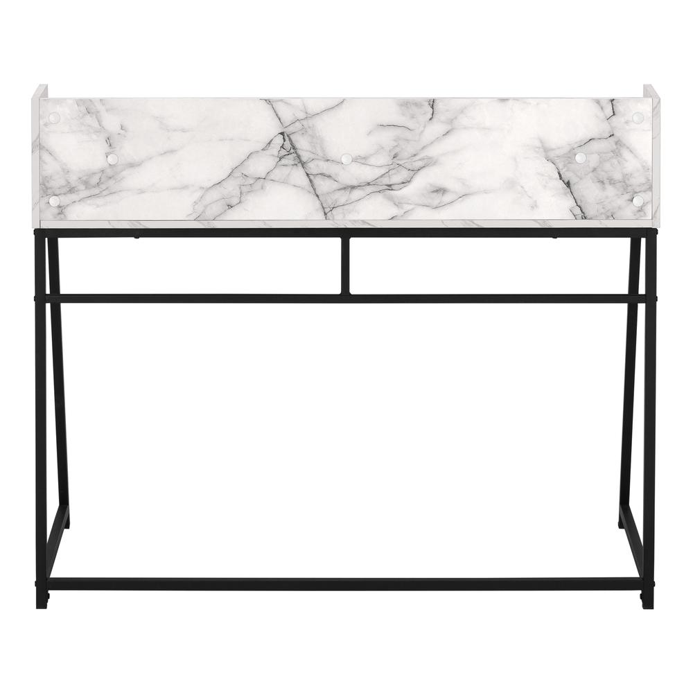 Priscilla - Computer Desk Home Office Laptop Storage Shelves 48"L Work White