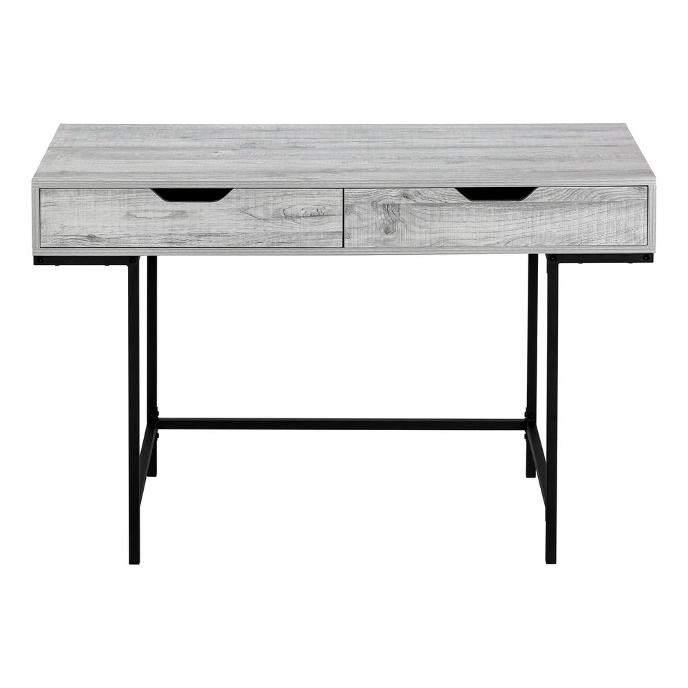 Arlett - Computer Desk Home Office Laptop Storage Drawers 48"L Work Grey