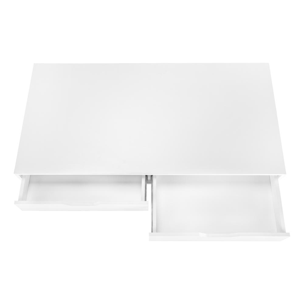 Arta - Computer Desk Home Office Laptop Storage Drawers 48"L Work White
