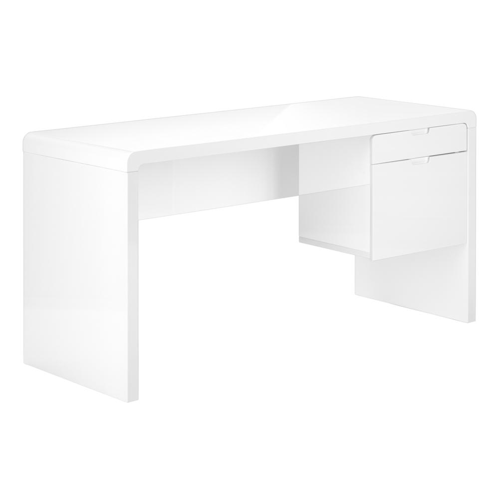 Varen - Computer Desk Home Office Laptop Left Right Set-up Storage Drawers