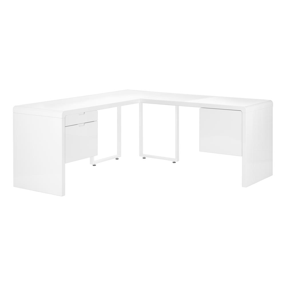 Roze - Computer Desk Home Office Corner Left Right Set-up Storage Drawers