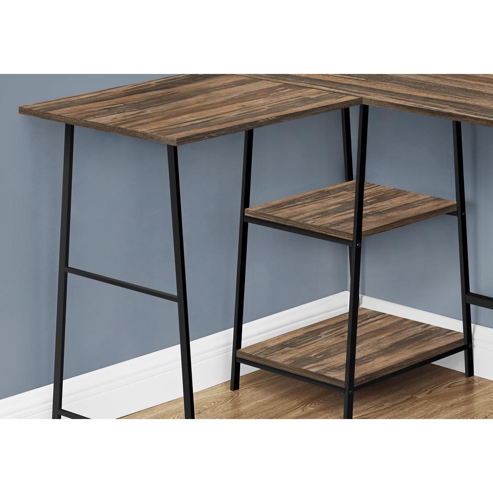 Sherwood - Computer Desk Home Office Corner Storage Shelves 48"L L Shape