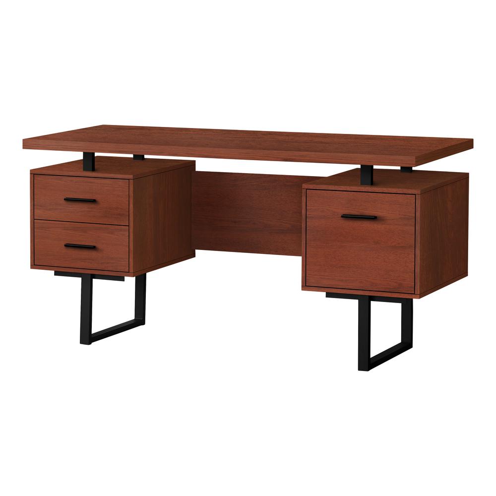 Telma - Computer Desk Home Office Laptop Left Right Set-up Storage Drawers