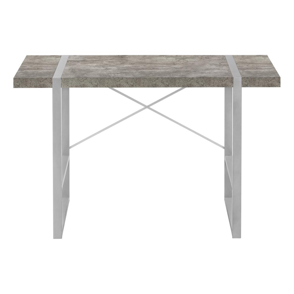 Renley - Computer Desk Home Office Laptop 48"L Work Grey Concrete Laminate