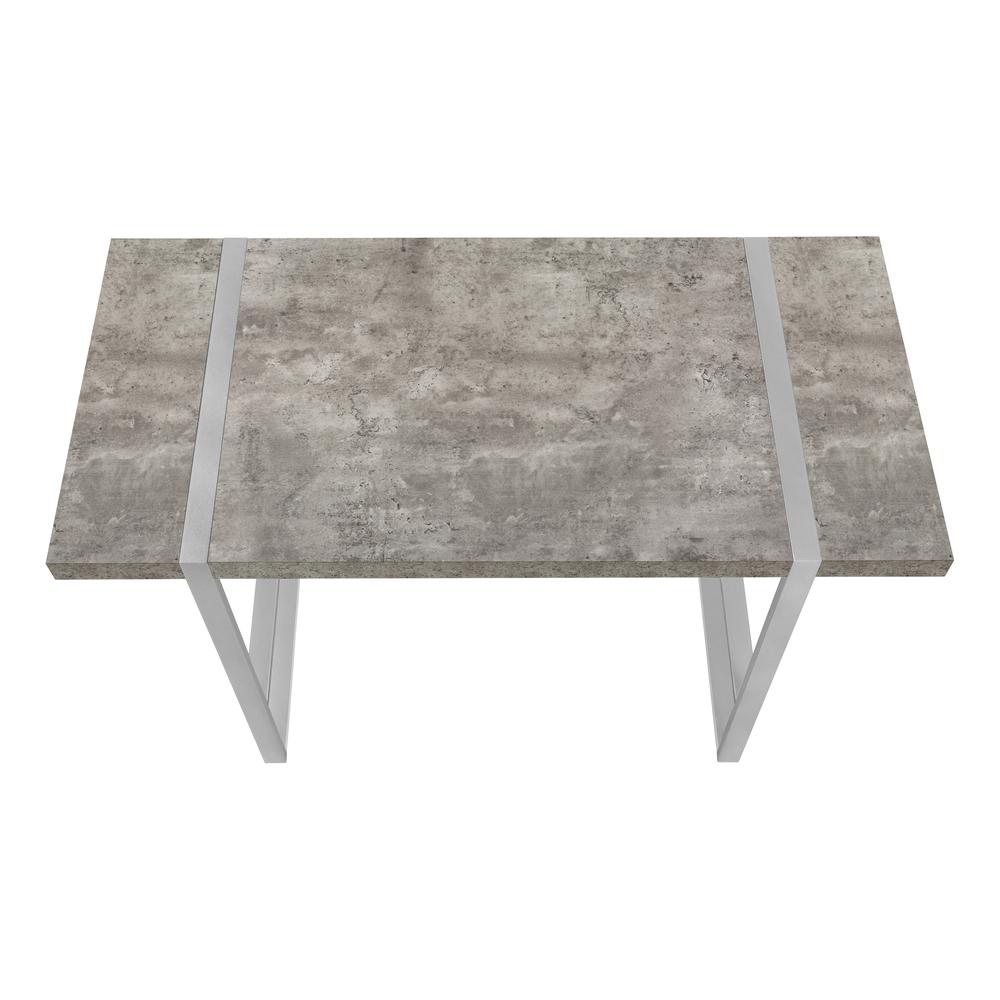 Renley - Computer Desk Home Office Laptop 48"L Work Grey Concrete Laminate