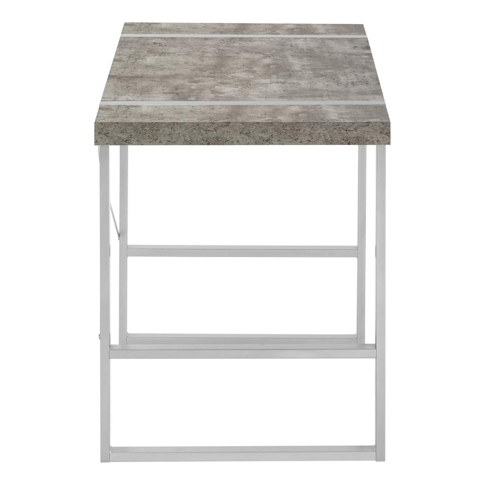 Renley - Computer Desk Home Office Laptop 48"L Work Grey Concrete Laminate
