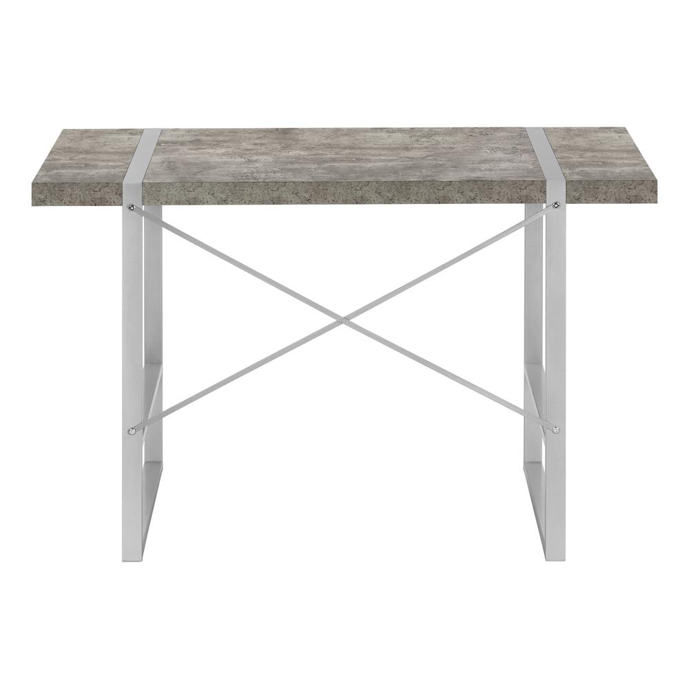 Renley - Computer Desk Home Office Laptop 48"L Work Grey Concrete Laminate
