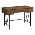 Parkin - Computer Desk Home Office Laptop Storage Drawers 48"L Work Walnut