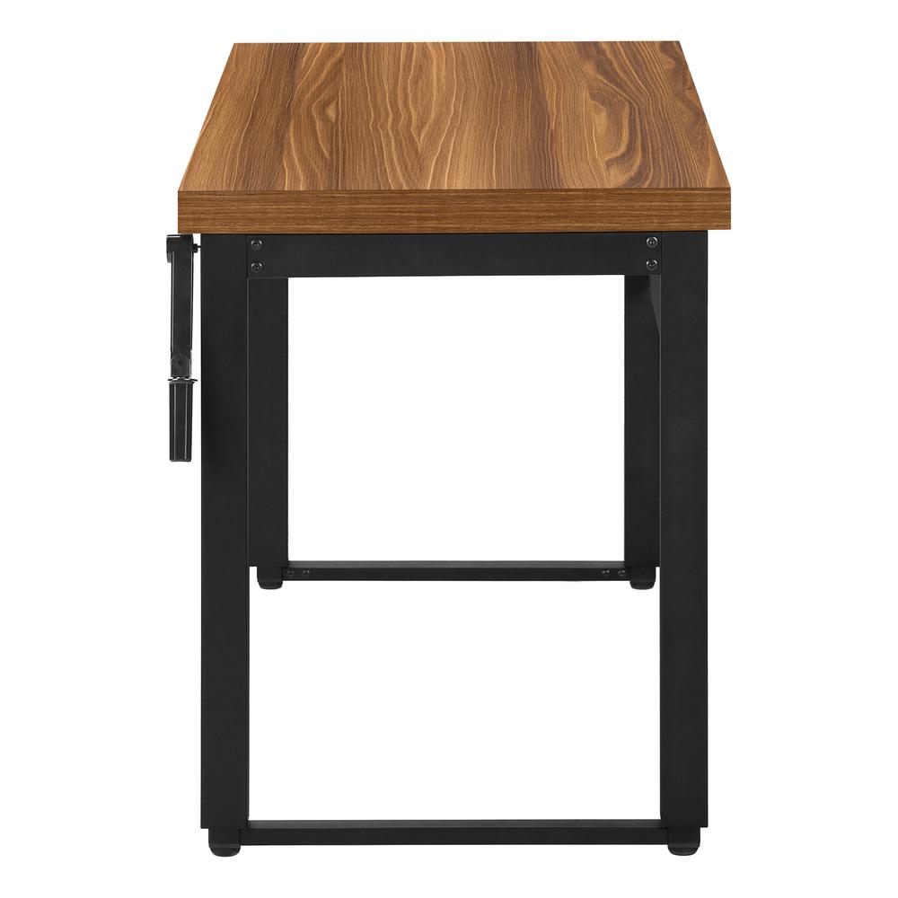 Mabon - Computer Desk Home Office Standing Adjustable 48"L Work Laptop Walnut