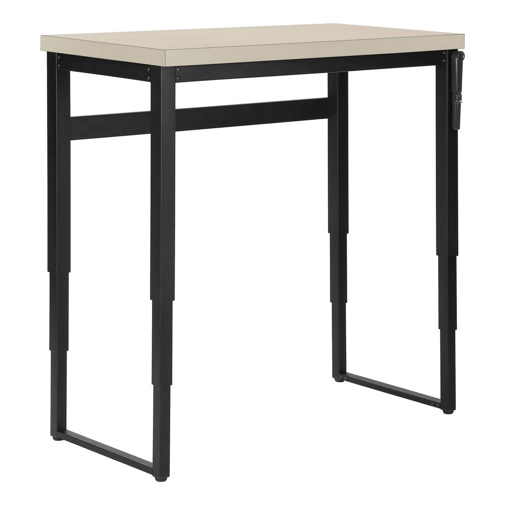 Dena - Computer Desk Home Office Standing Adjustable 48"L Work Laptop Beige