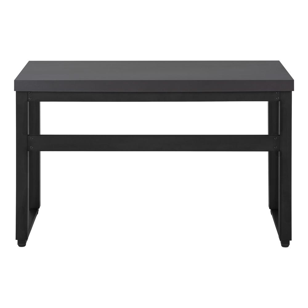 Ardon - Computer Desk Home Office Standing Adjustable 48"L Work Laptop Grey