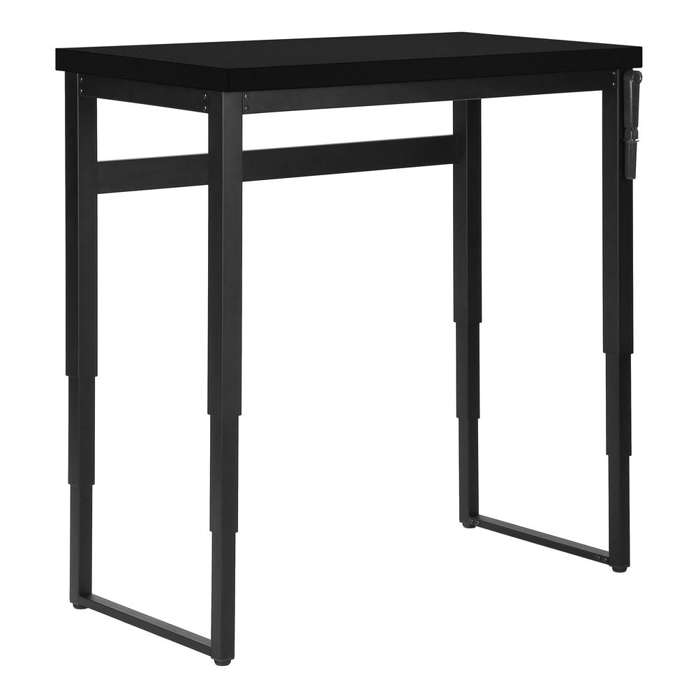 Caine - Computer Desk Home Office Standing Adjustable 48"L Work Laptop Black